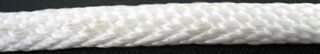 Wc Nylon White Sol Braid 300' 1/4"