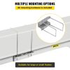 VEVOR Boat Trailer Guide-on, 22", 2PCS Steel Trailer Post Guide ons, with White PVC Tube Covers, Complete Mounting Accessories Included, for Ski Boat,