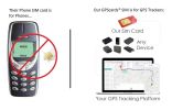 GPS Cards for Optimus GV75MG Motorcycles Boats Machinery Assets / Phone App
