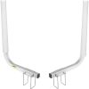 VEVOR Boat Trailer Guide-on, 22", 2PCS Steel Trailer Post Guide ons, with White PVC Tube Covers, Complete Mounting Accessories Included, for Ski Boat,