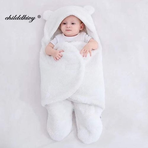 Soft Newborn Baby Wrap Blankets Baby Sleeping Bag Envelope For Newborn Sleepsack Cotton thicken Cocoon for baby 0-9 Months