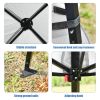 6 x 6 Feet Pop-up Canopy Tent with Carry Bag and 4 Stakes